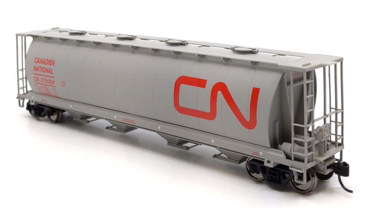 Walthers 910-7175 HO Scale Canadian National 59' Cylindrical Hopper #378004