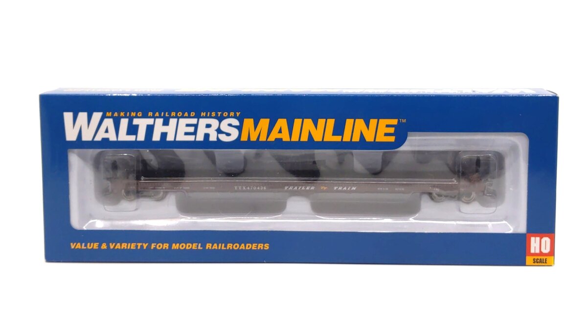 Walthers 910-5217 HO Trailer-Train 75' Piggyback Flatcar #470436