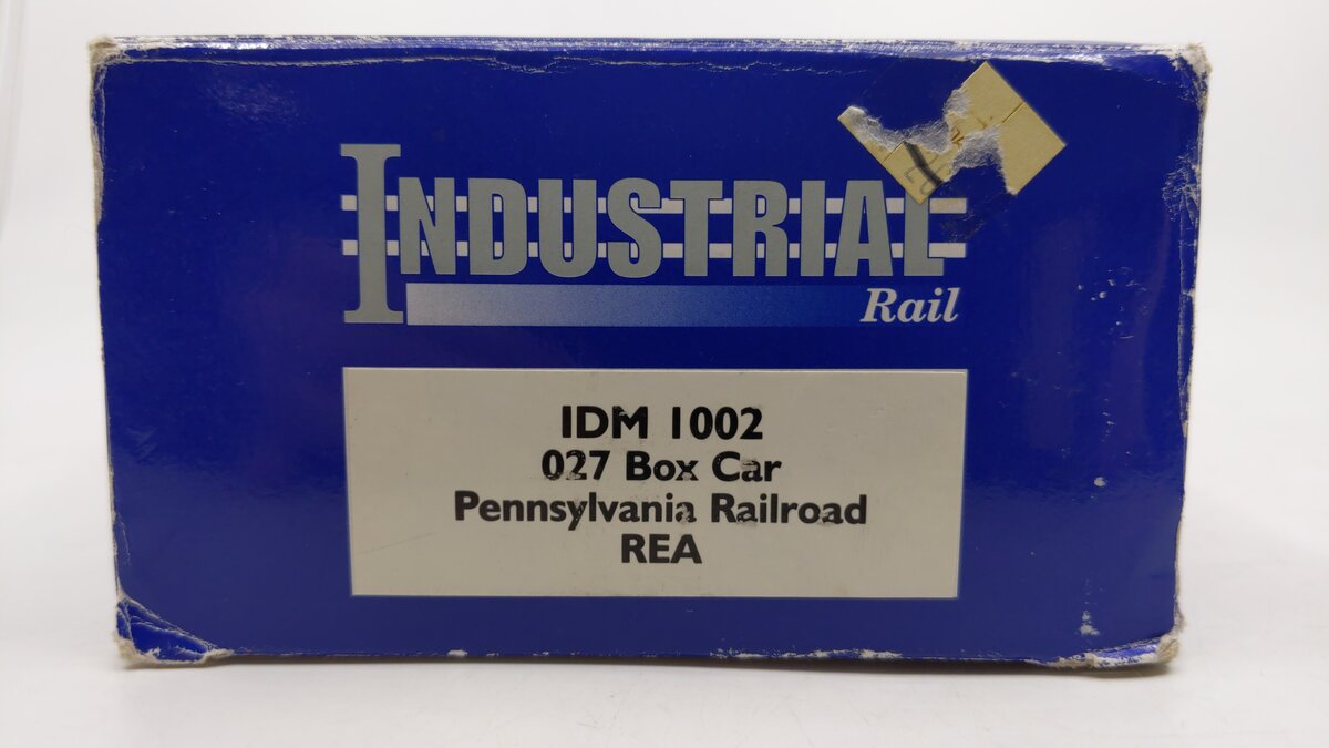 Industrial Rail 1002 O Gauge Pennsylvania REA Boxcar #5769 LN/Box