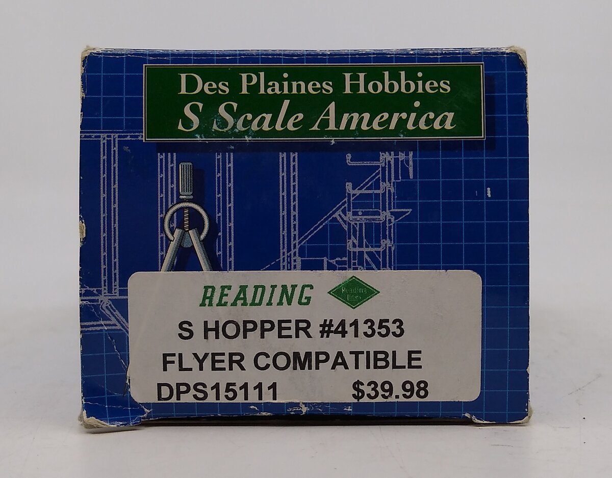 Des Plaines Hobbies DPS15111 S Conrail 3-Bay Hopper #41353 LN/Box