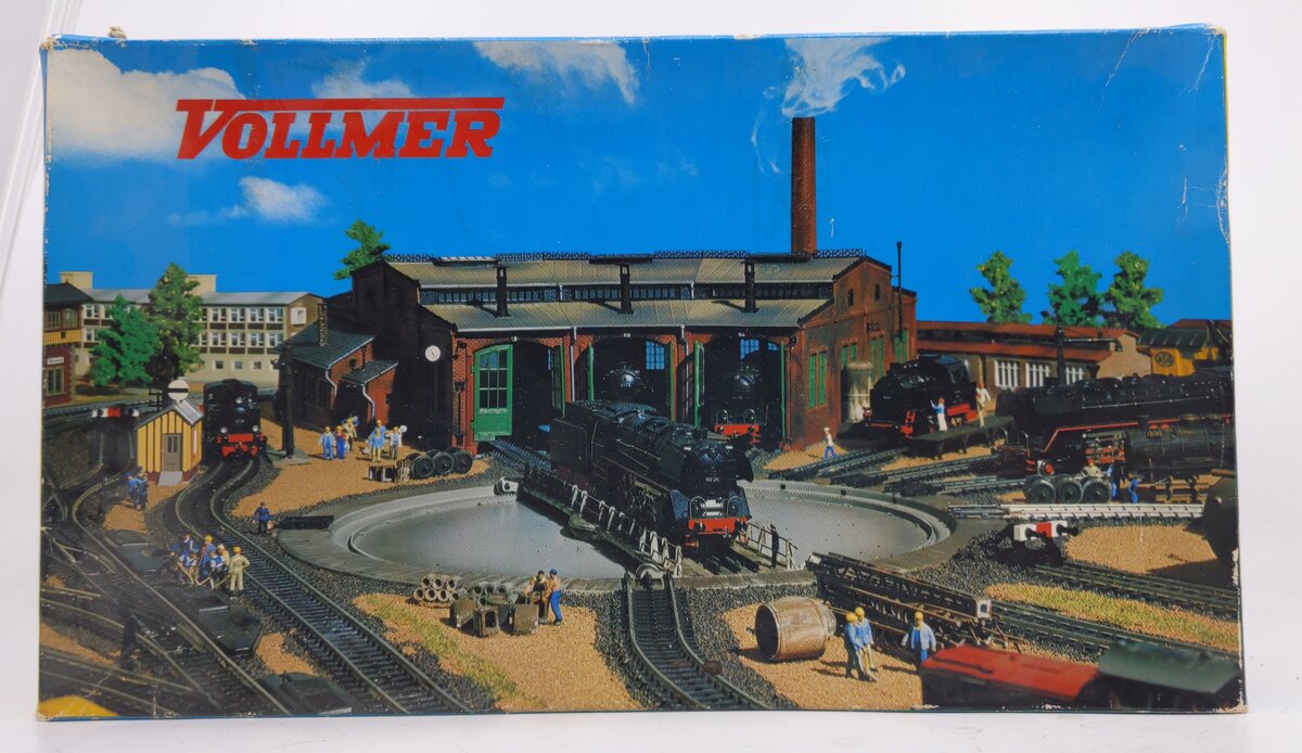 Vollmer 5723 – Maquette Montée Fabrique De Ballast HO (1/87) – Occasion