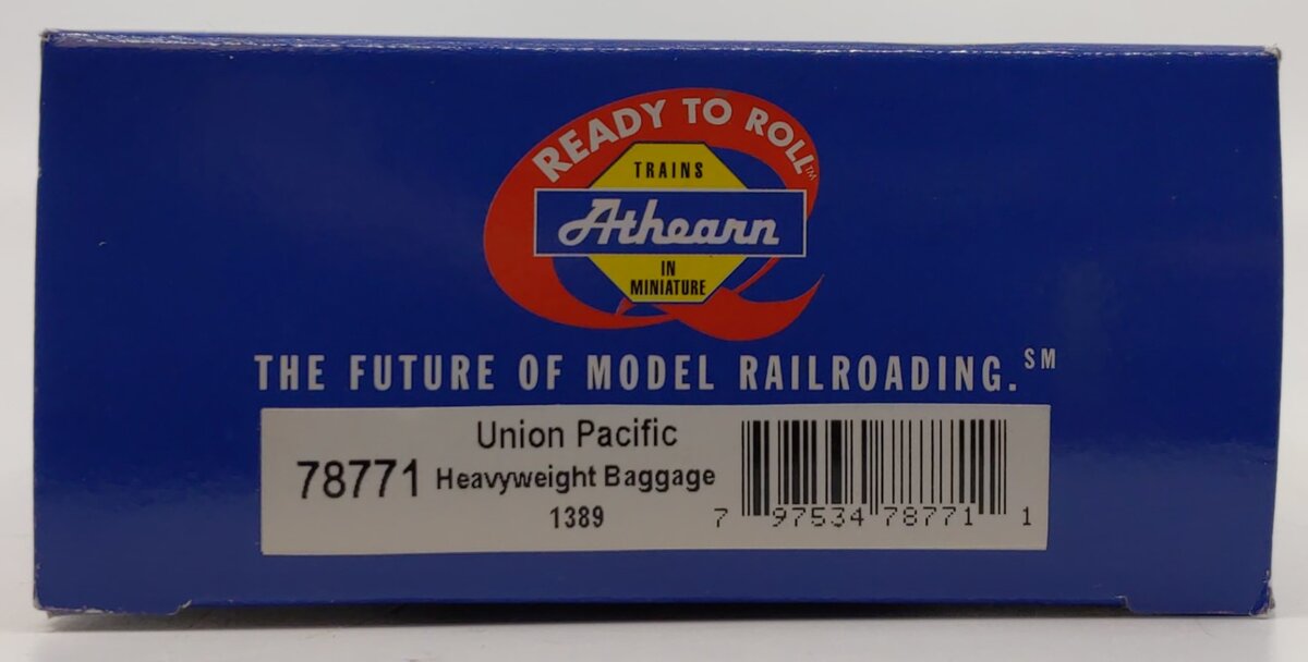 Athearn 78771 HO Union Pacific Heavyweight Standard Baggage Car #1389
