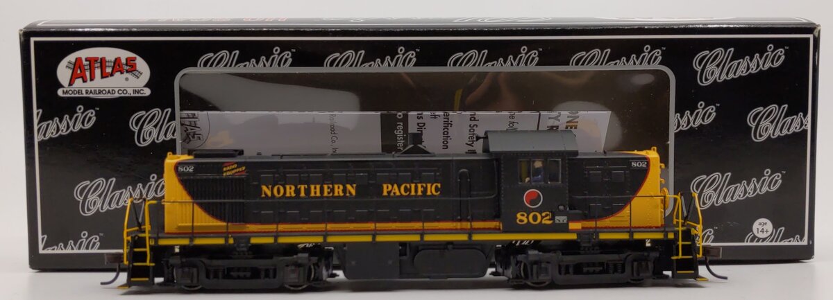 Atlas 10002103 HO Northern Pacific Alco RS-1 Diesel Engine #802