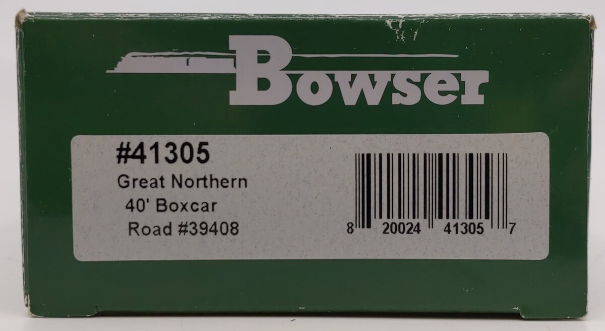 Bowser 41305 HO Great Northern 40' Boxcar #39408
