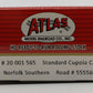 Atlas 20001565 HO Scale Norfolk Southern Standard Cupola Caboose #555569