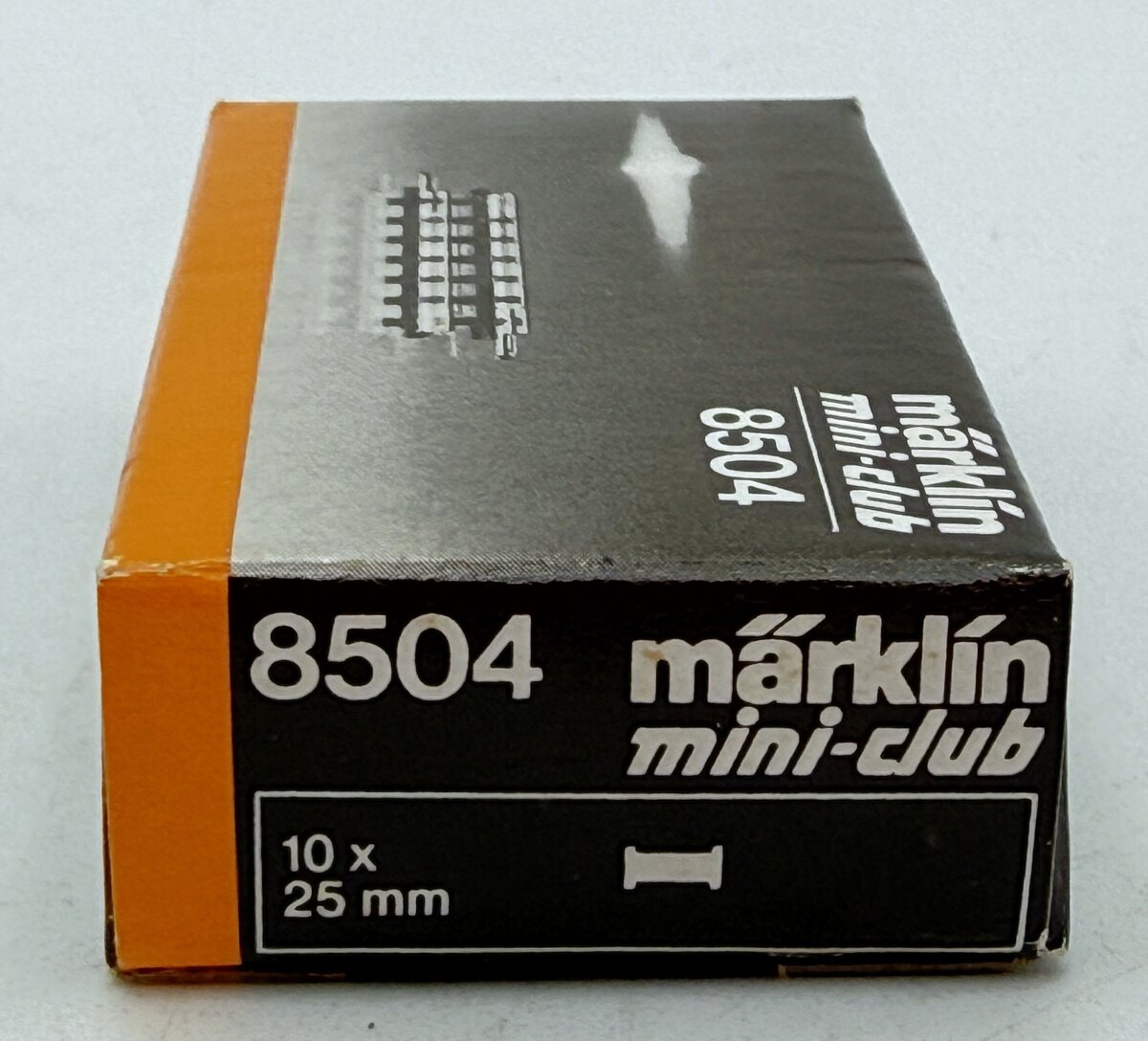 Marklin 8504 Z 1"/25 mm Straight Track Sections (Box of 10) NIB
