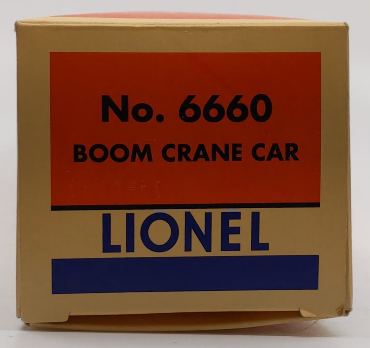 Lionel 6-29857 O Gauge Lionel PWC Boom Crane Car #6660 LN/Box