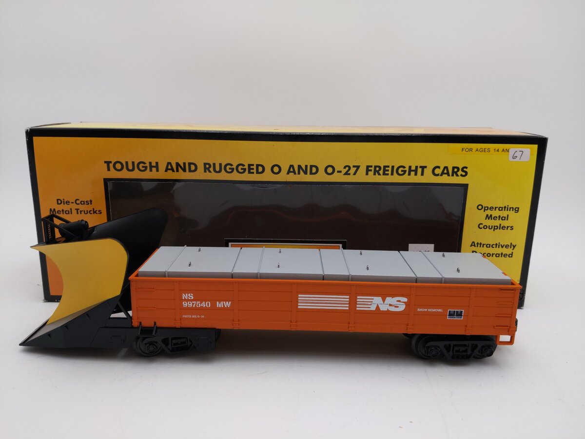 MTH 30-79444 O NS Heavy Duty Snowplow