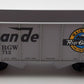 Piko 38891 G Scale Denver & Rio Grande Western Rib-Side Hopper #28712