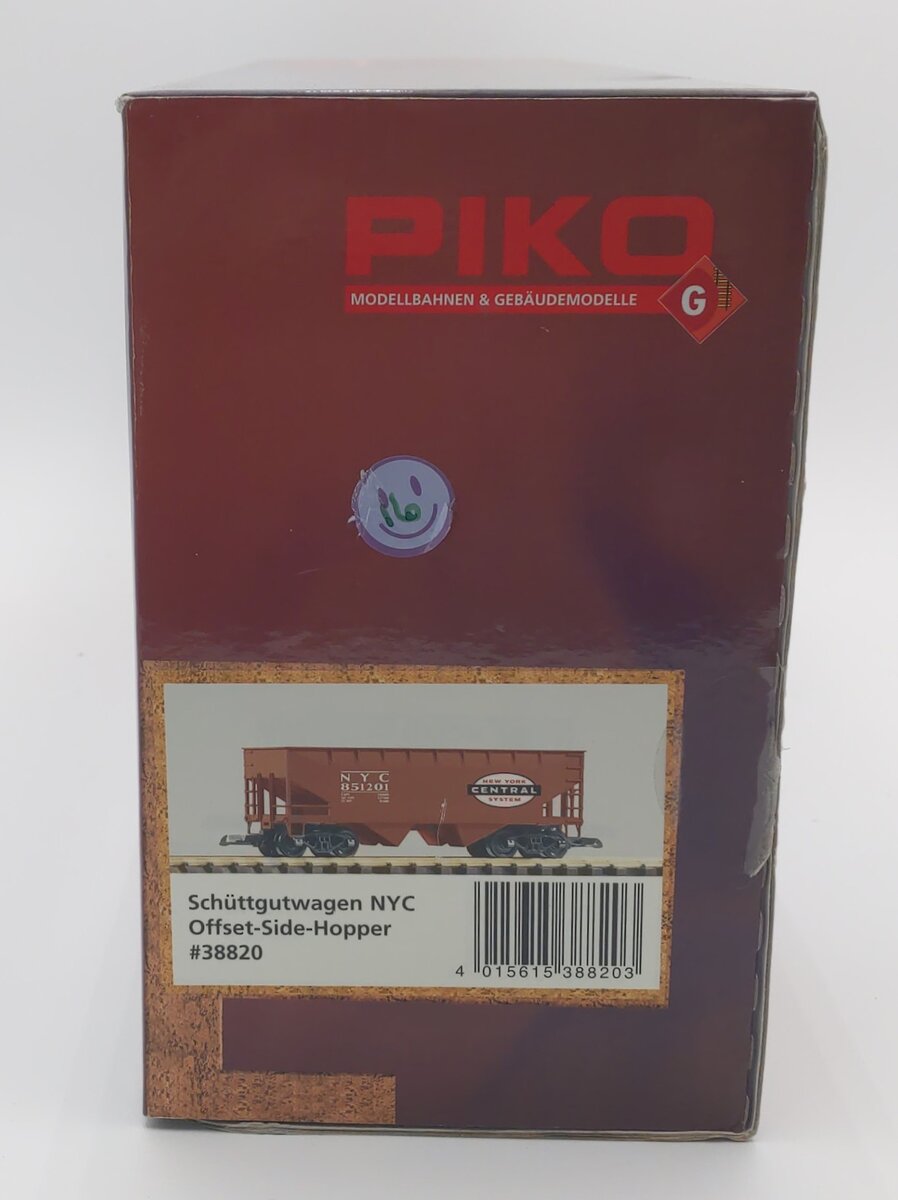 Piko 38820 G Scale New York Central Offset Side Hopper #851201