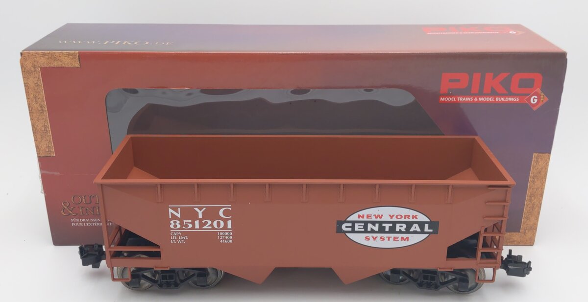 Piko 38820 G Scale New York Central Offset Side Hopper #851201