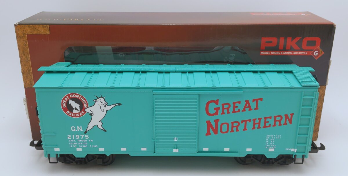 Piko 38861 G Great Northern Boxcar Glacier Green #21975