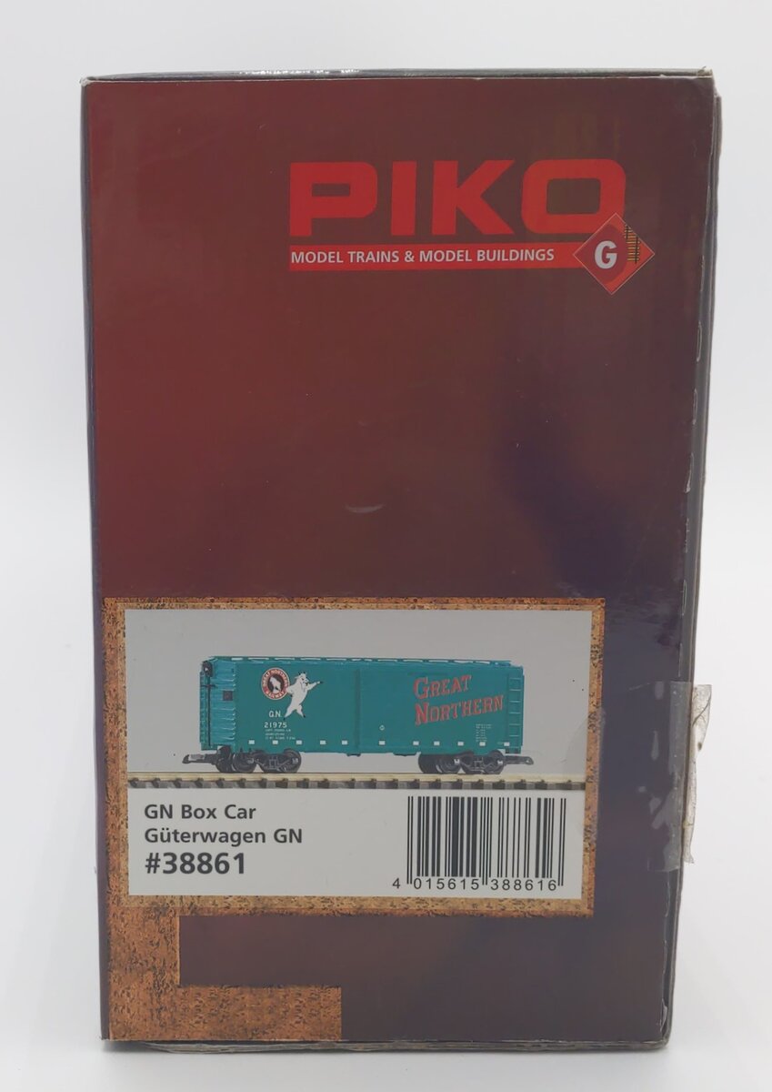 Piko 38861 G Great Northern Boxcar Glacier Green #21975