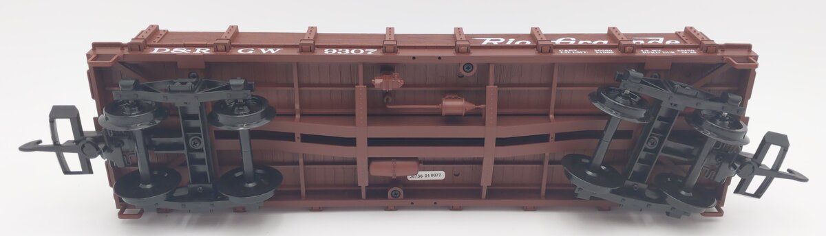 Piko 38736 G Denver & Rio Grande Western Low-Side Gondola #9307