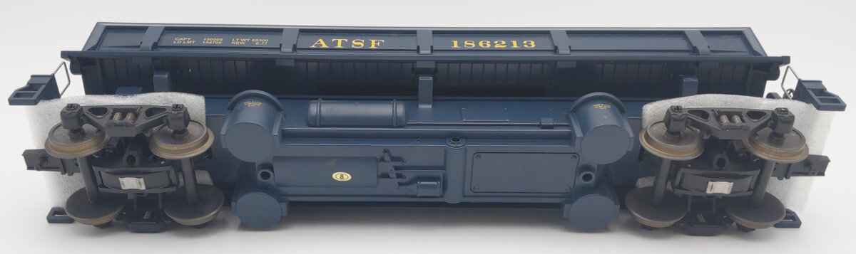 MTH 70-79017 Santa Fe G Scale Operating Dump Car w/ Metal Wheels