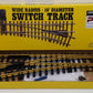 Aristo-Craft 30380 G Brass Left Hand 10' Wide Radius Manual Switch Turnout NIB