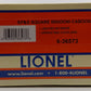 Lionel 6-36573 O Gauge Spokane, Portland, & Seattle Square Window Caboose #861 LN/Box