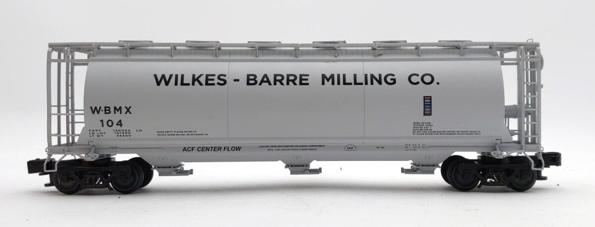 Lionel 6-84924 O Wilkes-Barre Mining Cylindrical Covered Hopper #104