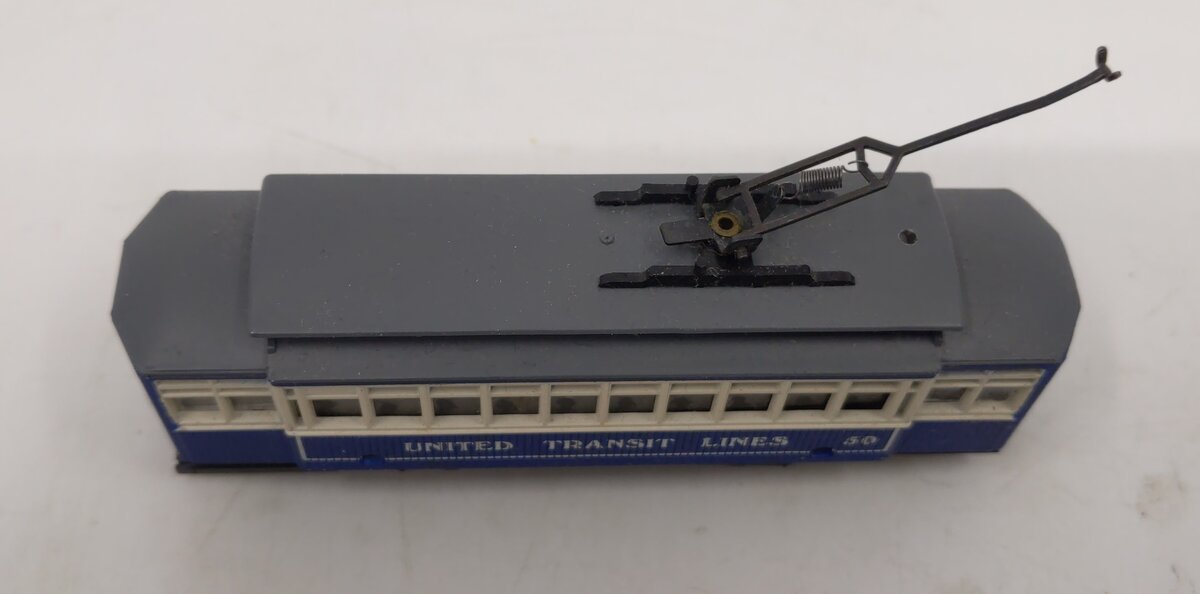 AHM 5301F HO Scale United Transit Lines Birney Trolley #50 LN/Box