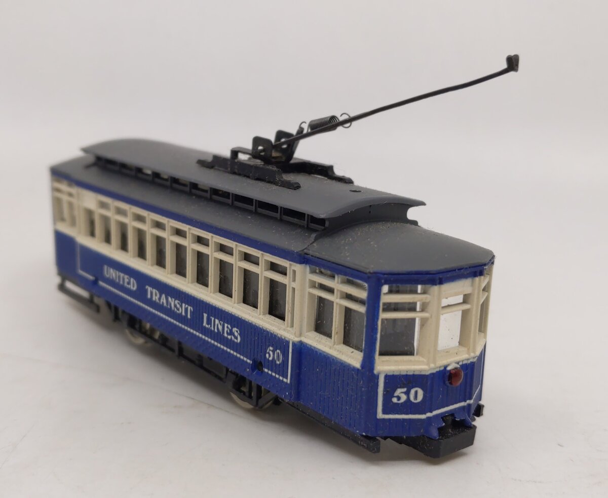 AHM 5301F HO Scale United Transit Lines Birney Trolley #50 LN/Box