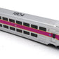 Atlas 20004837 HO Scale MBTA Multi-level Cab Car #1804