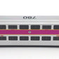 Atlas 20004855 HO Scale MBTA Multi-level Trailer #780