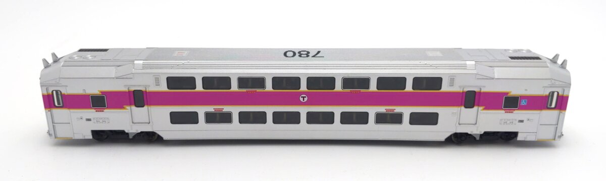 Atlas 20004855 HO Scale MBTA Multi-level Trailer #780