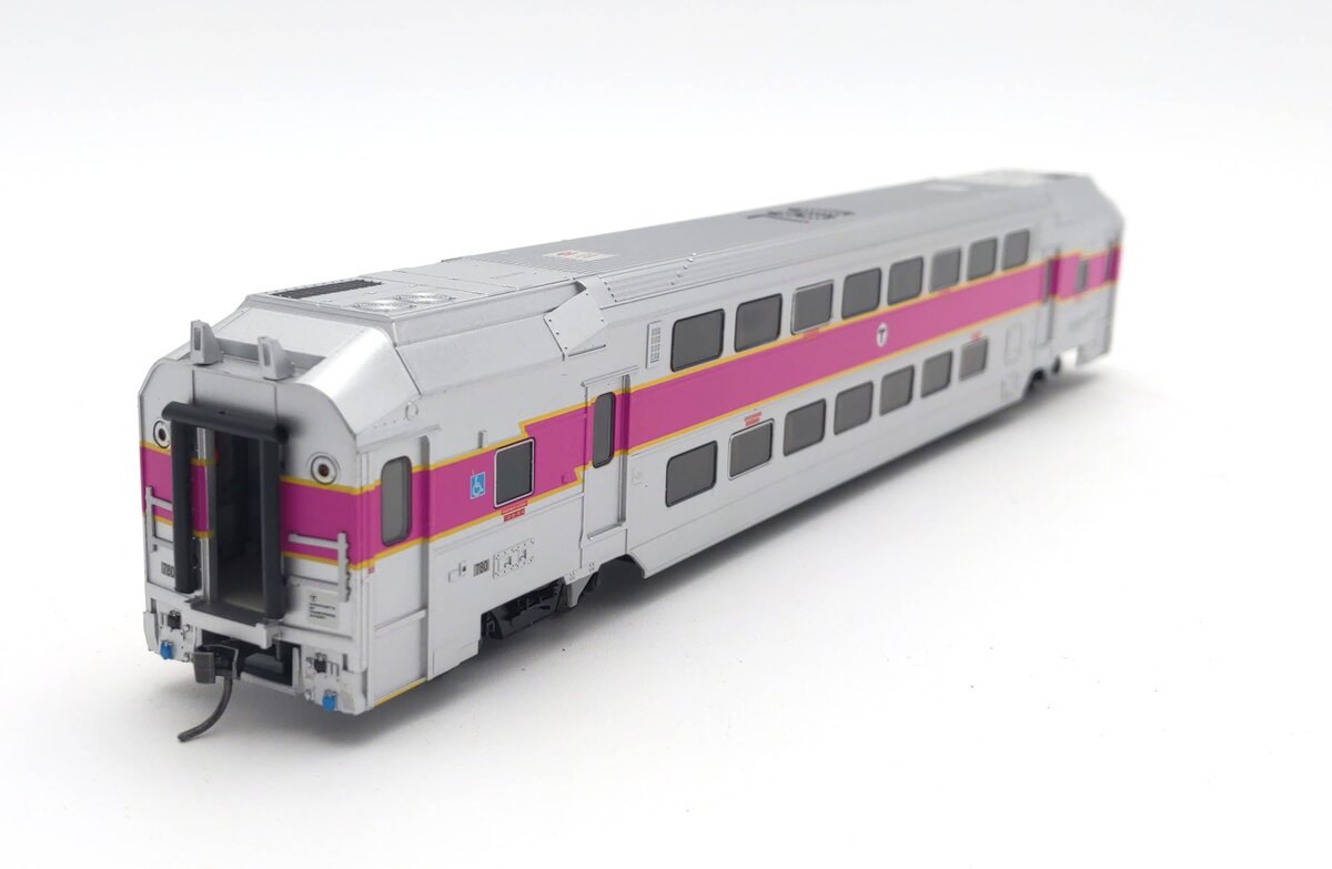 Atlas 20004855 HO Scale MBTA Multi-level Trailer #780