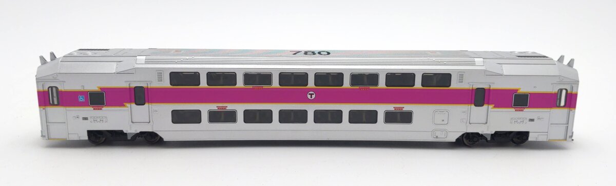 Atlas 20004855 HO Scale MBTA Multi-level Trailer #780