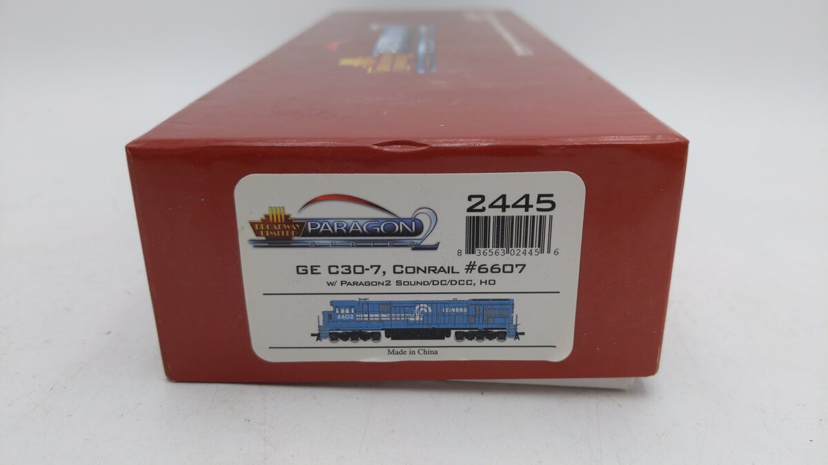 Broadway Limited 2445 HO Conrail GE C30-7 with Sound & DCC - Paragon2™ #6607