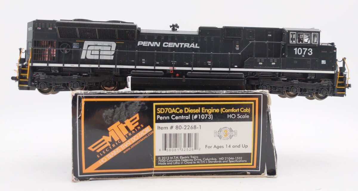MTH 80-2268-1 HO PC SD7-0ACe Diesel Locomotive #1073 w/PS3 & DCC