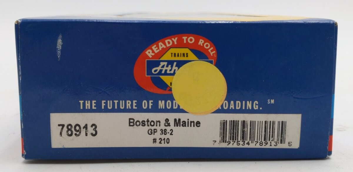 Athearn 78913 Boston & Maine HO RTR GP38-2 Diesel Locomotive #210 EX/Box