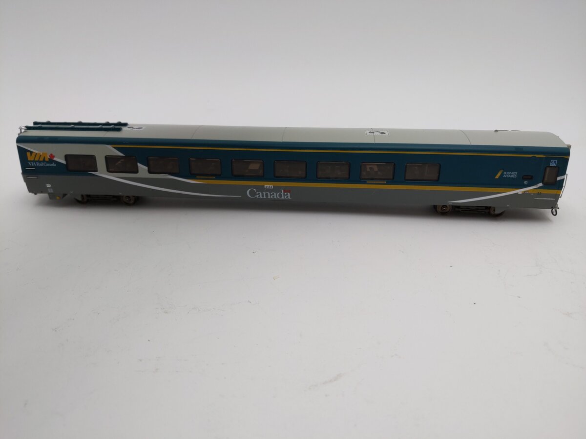 Rapido Trains 108046 HO VIA Rail (Green Scheme) LRC Club Car #3453