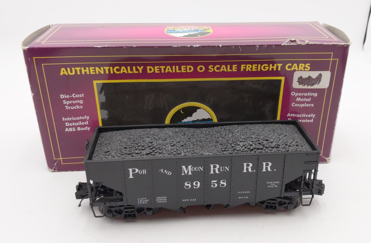 MTH 20-97273 O Pgh and Moon Run 2-Bay Fish Belly Hopper #8958