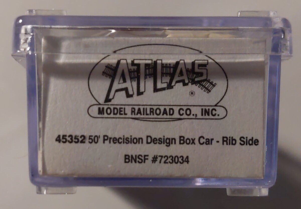 Atlas 45352 N BNSF 50' Precision Design Boxcar #723034