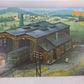 Vollmer 5752 HO Scale Two Stall Engine Shed