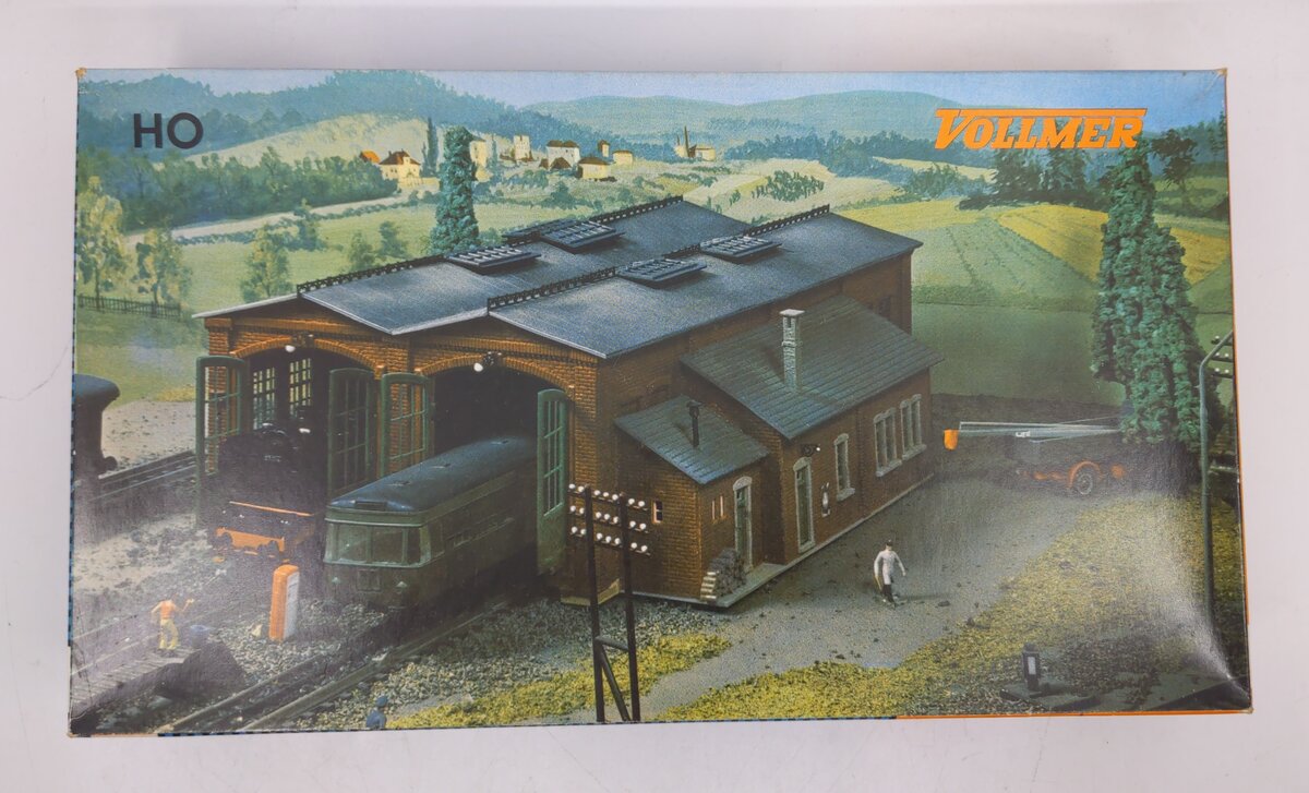 Vollmer 5752 HO Scale Two Stall Engine Shed