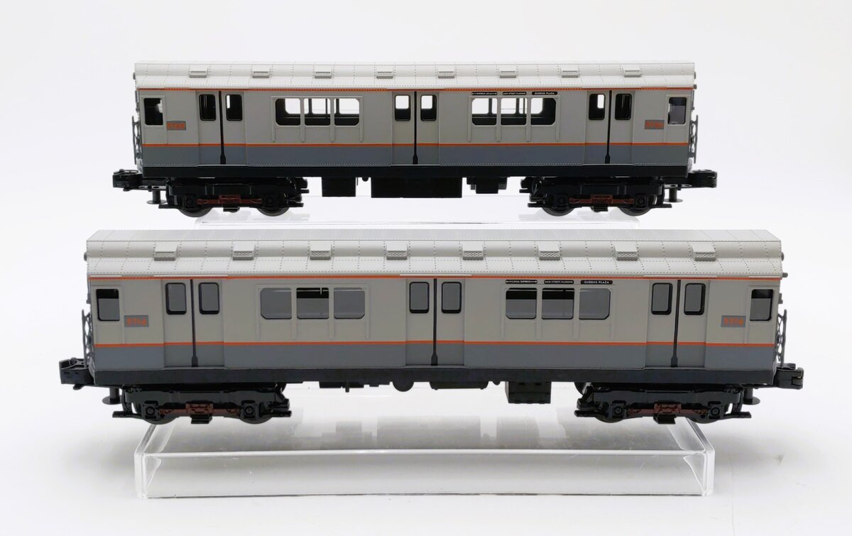 MTH 30-2373-3 O MTA World's Fair R-12 Subway Add-On Non Powered