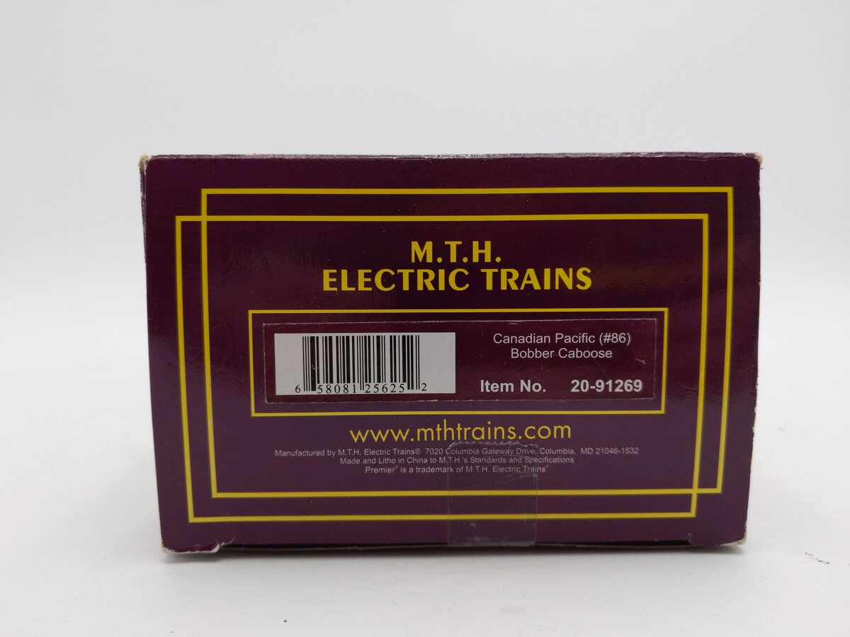 MTH 20-91269 Canadian Pacific Bobber Caboose V2