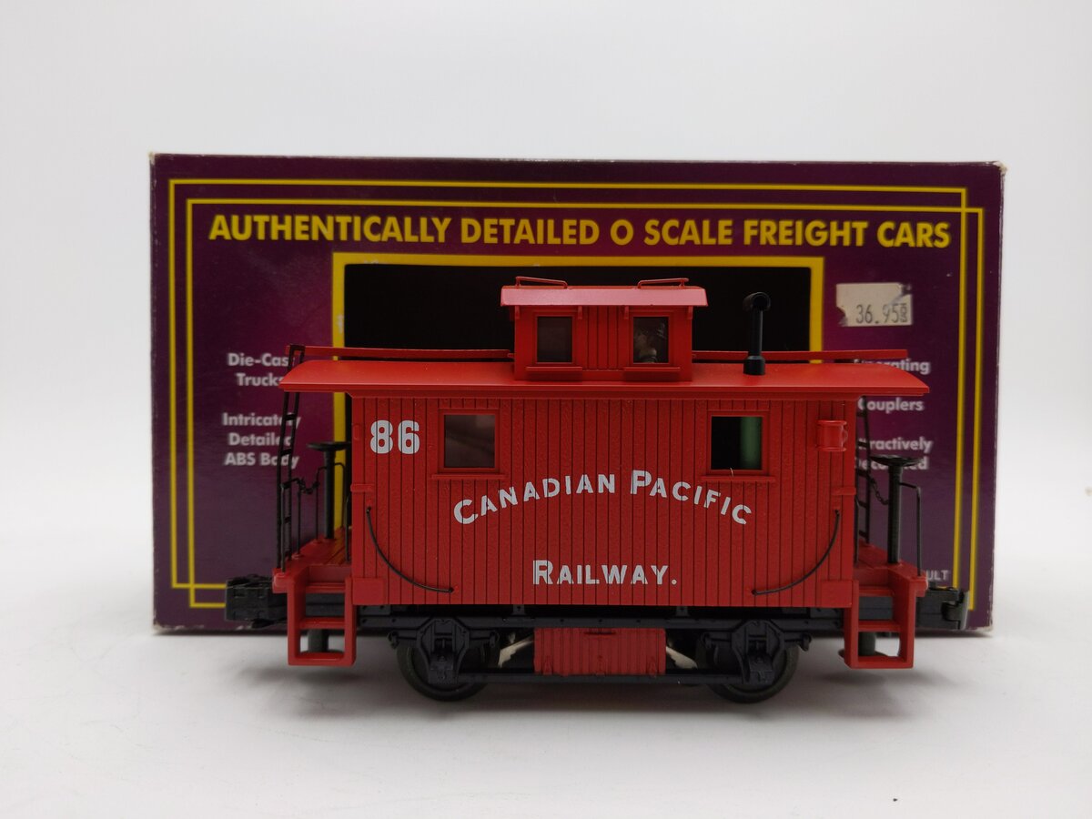 MTH 20-91269 Canadian Pacific Bobber Caboose V2