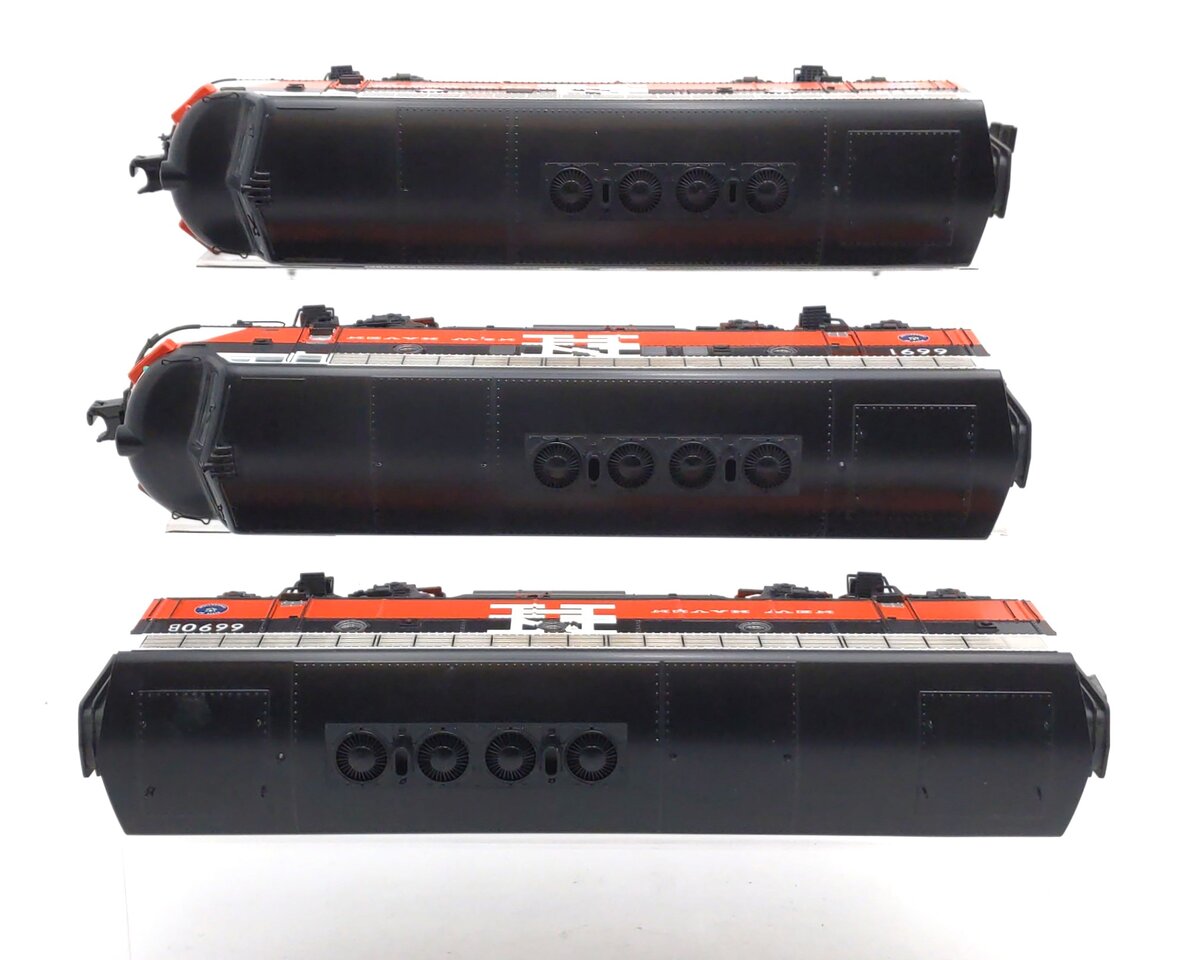 MTH 20-20348-1 O New Haven F-3 ABA Diesel Engine Set w/ P-S 3.0 #690/6691/6690B