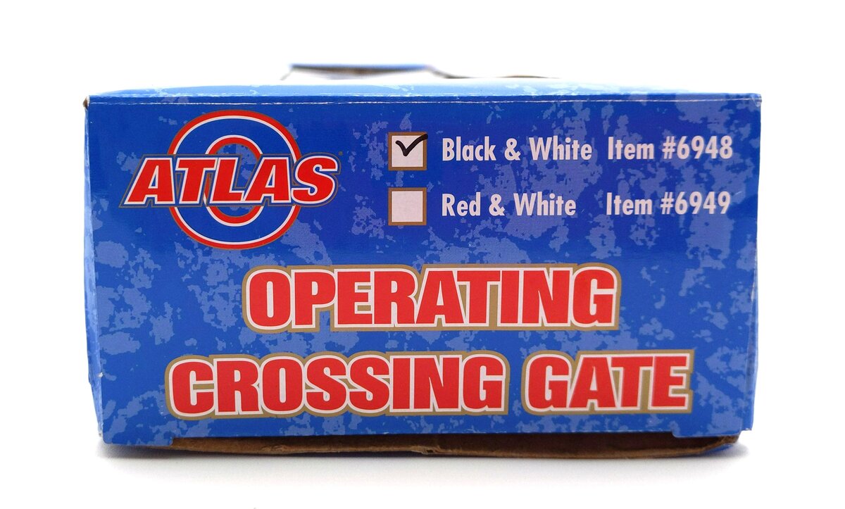 Atlas 6948 O Black & White Operating Crossing Gate