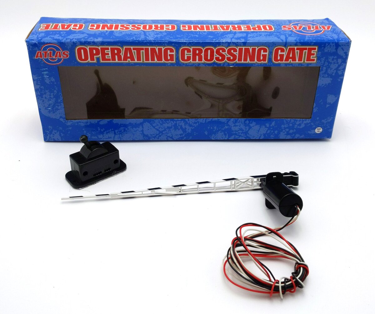 Atlas 6948 O Black & White Operating Crossing Gate