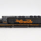 Athearn 95429 HO D&RGW SD45 Diesel Locomotive #5329 w/DCC LN/Box
