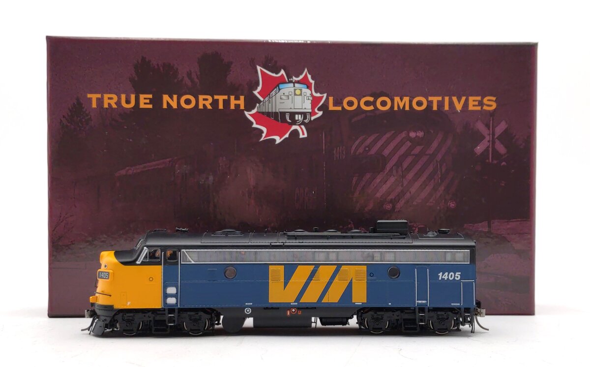 Rapido Trains 220056 HO Via Rail Canada GMD FP9A - True North #1405