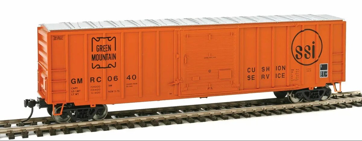 Walthers 910-2143 HO Green Mountain 50' ACF Exterior Post Boxcar #0640