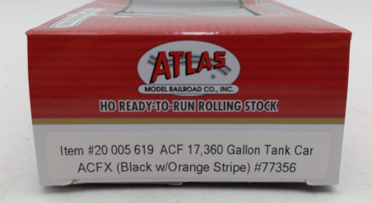 Atlas 20005619 HO ACFX 17,360 Gallon Chlorine Tank Car #77356