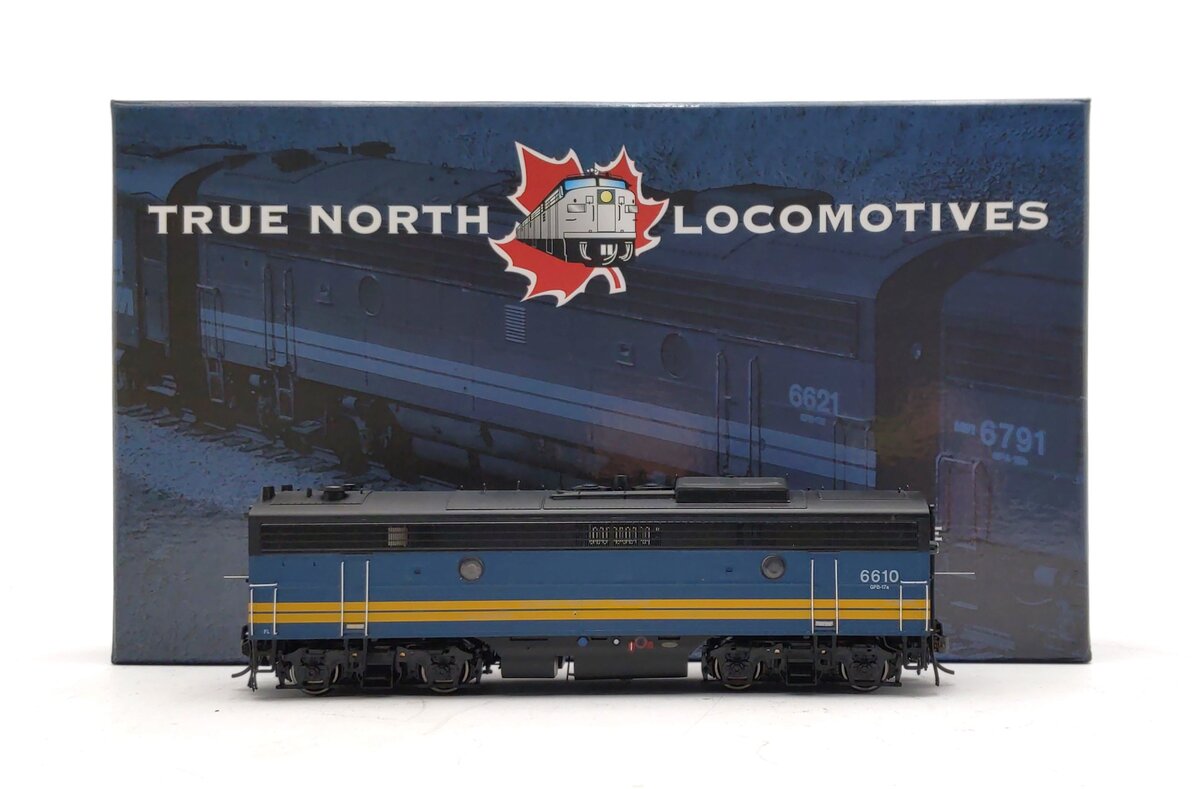 Rapido Trains 221620 HO VIA Rail Canada GMD F9B Class GPB-17a Version #6610