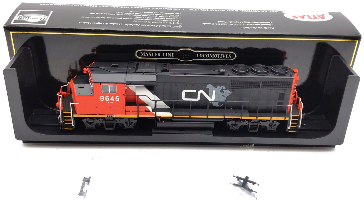 Atlas 10001417 HO Canadian National GMD GP40-2W CN Late Version Diesel #9645