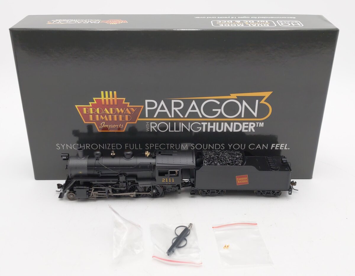 Broadway Limited 4312 HO Canadian National 2-8-0 Consolidation w/ DCC/SND #2111